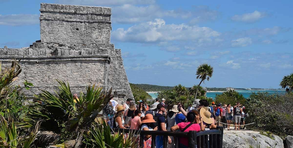 Tour compartido: Ruinas de Tulum, nado con tortugas y cenotes